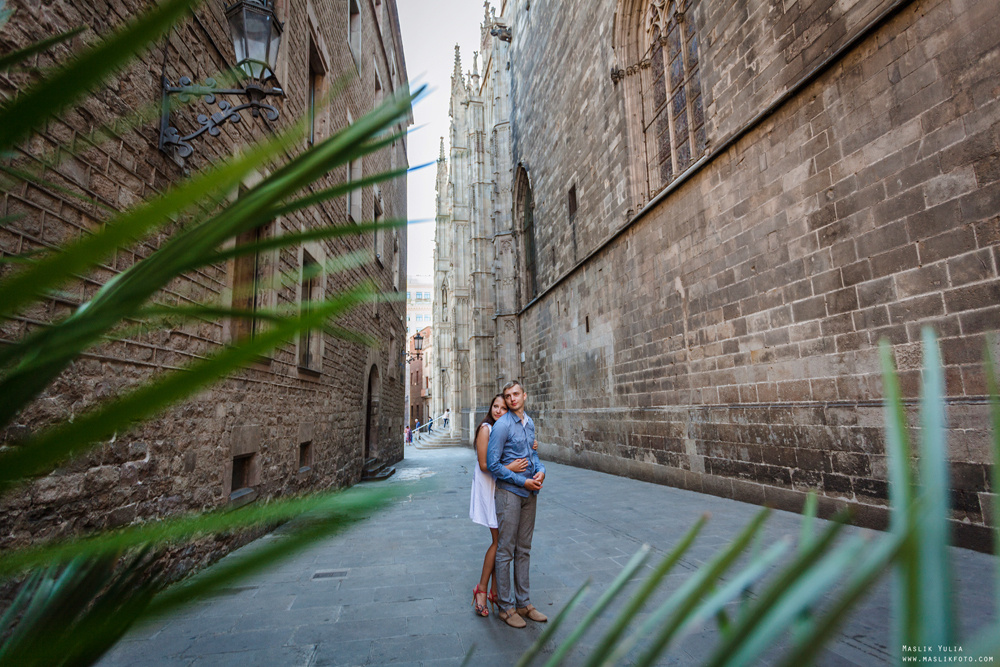 Летняя фотосессия в Барселоне. Фотограф в Барселоне Испании Маслик Юлия