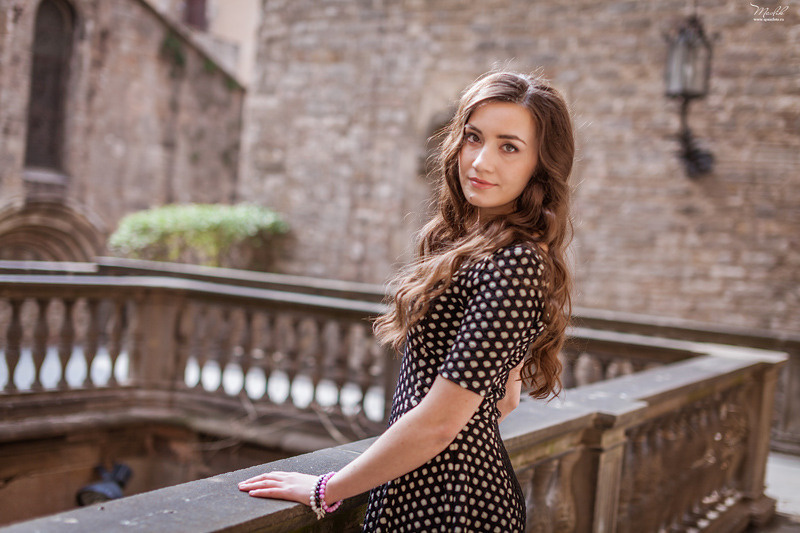 Весенняя фотосессия в Барселоне. Фотограф в Барселоне Испании Маслик Юлия