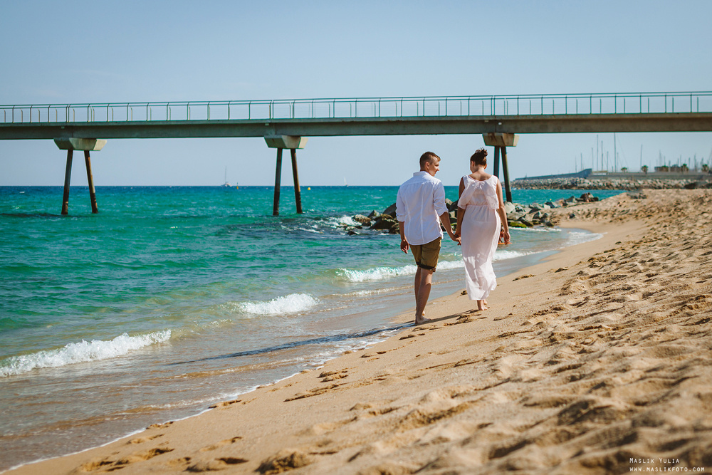 Летняя фотосессия в Барселоне. Фотограф в Барселоне Испании Маслик Юлия