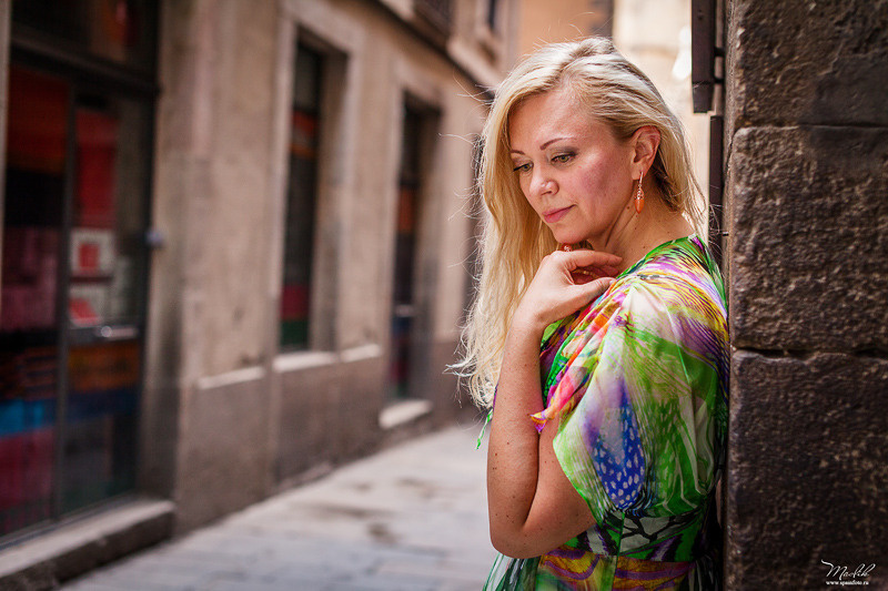 Женская фотосессия в Барселоне. Фотограф в Барселоне Испании Маслик Юлия