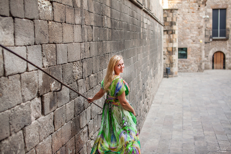 Женская фотосессия в Барселоне. Фотограф в Барселоне Испании Маслик Юлия