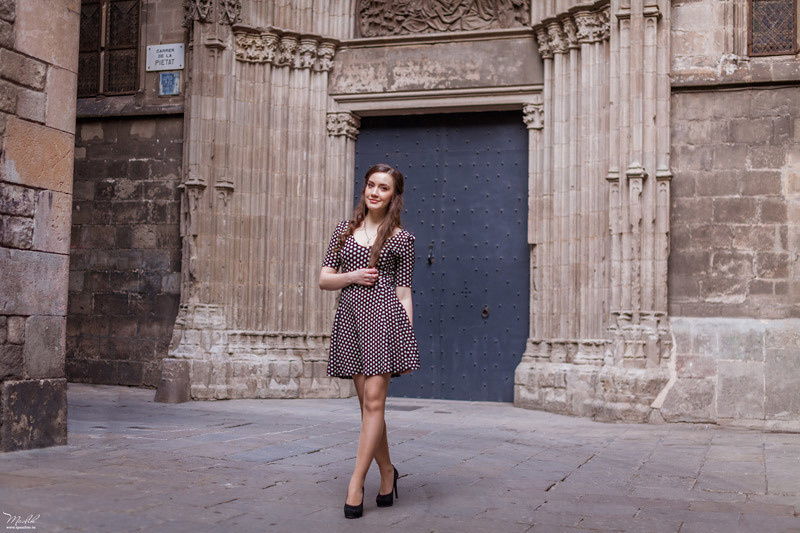 Весенняя фотосессия в Барселоне. Фотограф в Барселоне Испании Маслик Юлия