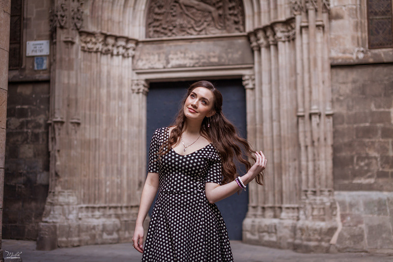 Весенняя фотосессия в Барселоне. Фотограф в Барселоне Испании Маслик Юлия