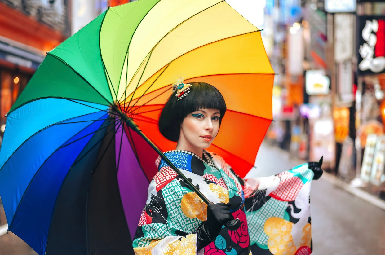 Фотосессии в кимоно. Photographer in Tokyo, Japan