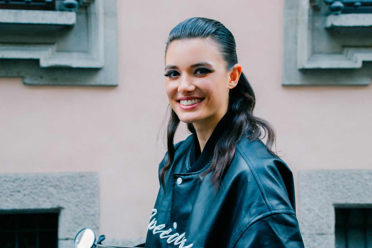 Street style in Milan. Milano Fashion Week