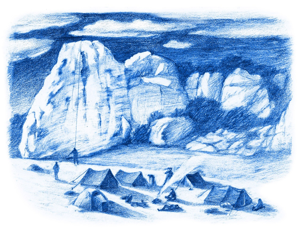 Illistration for book „Wariacje Tatrzańskie” Janki Dąbrowskiej. Artist, photographer, graphic designer, dreamer