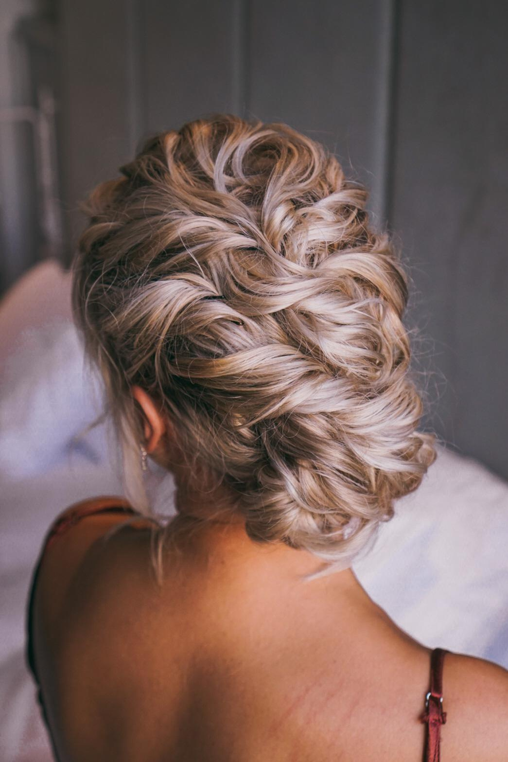 Wedding Hairstyle. DiaBeauty | Makeup and Hairstyle Barcelona, Castelldefels, Sitges