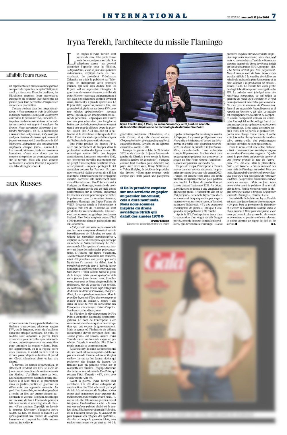 Le Figaro, 17 juin 2026