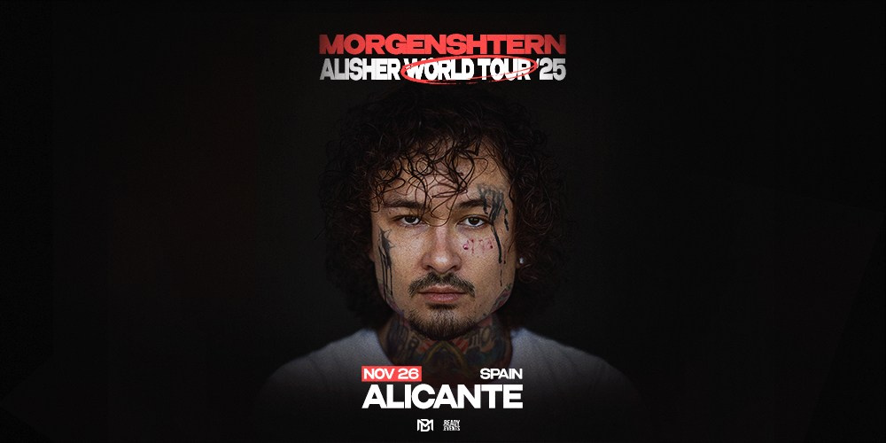 Morgenshtern Alisher World Tour 2025 en Alicante – 26 noviembre 2025 | FOTKAI