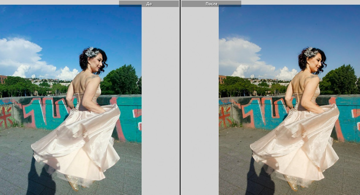 Пример архива с легкими правками. До и После. Wedding photographer Batumi Tbilisi Georgia