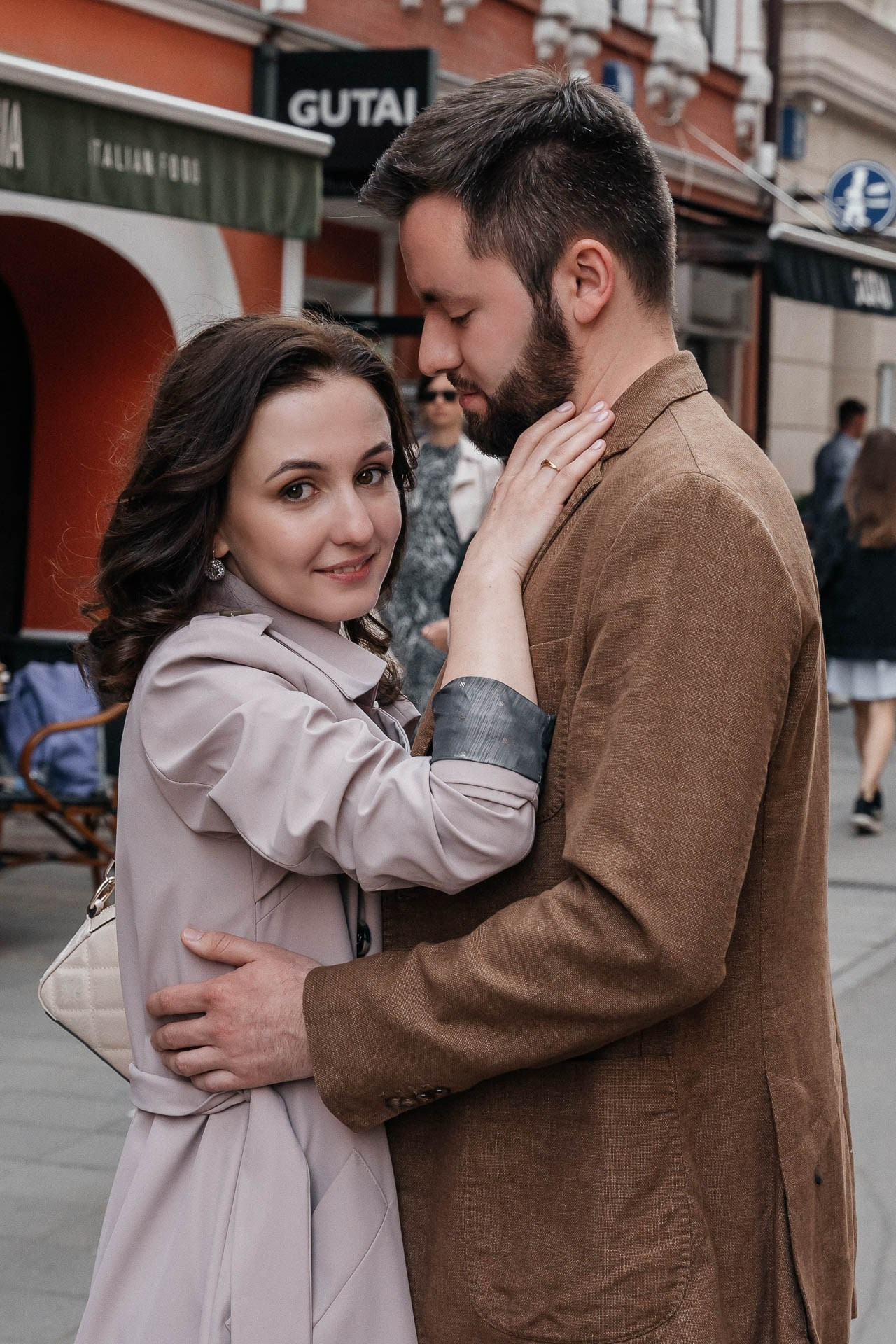 Engagement photography Toronto urban vibes Ksenia and Artem.