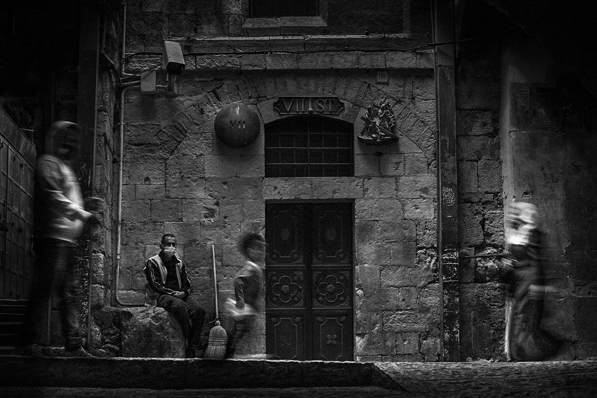 In motion. Photographer in Israel Maxim Sayapin