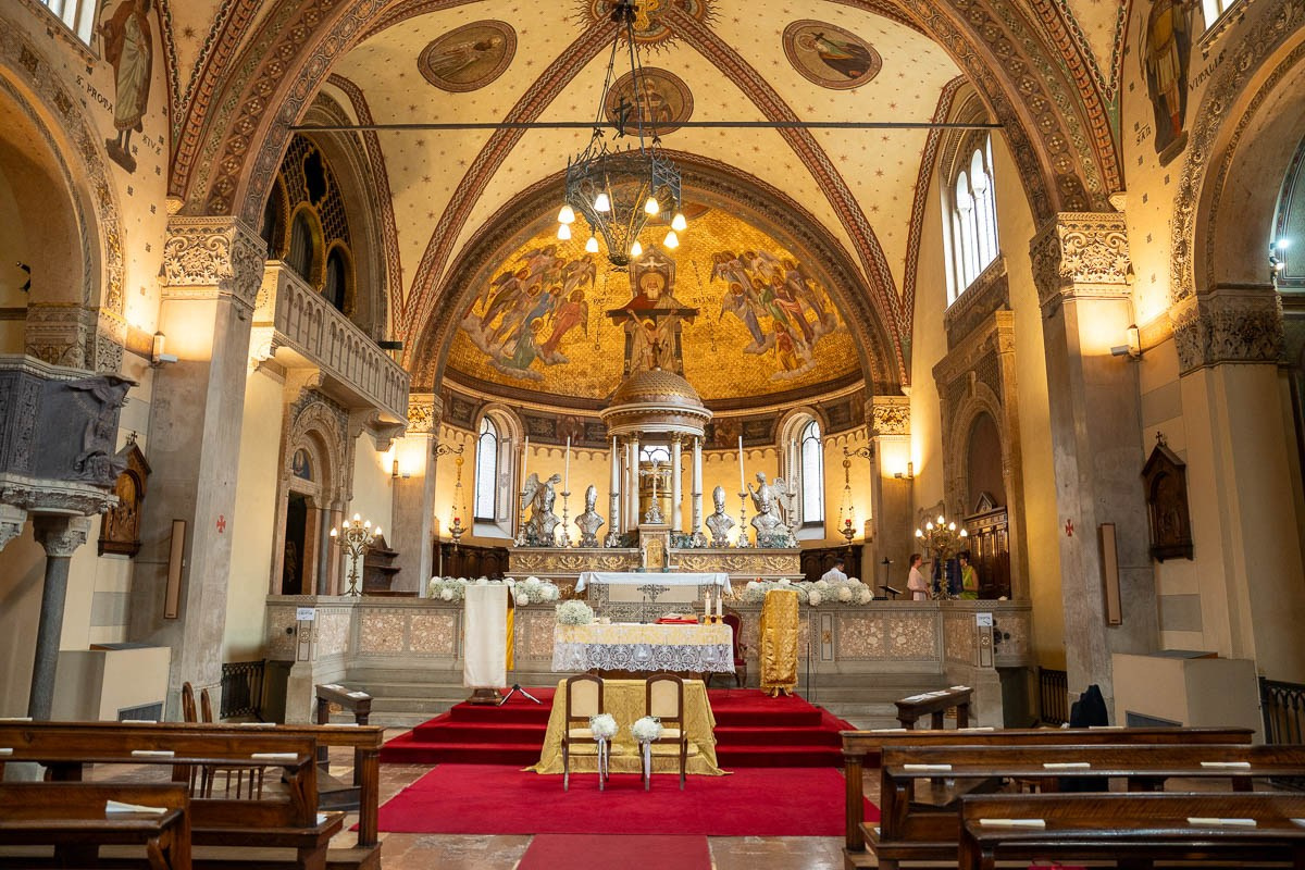 chiesa San Calimero - fotografia di matrimonio - Milano - Lombardia - curata da Lorenzo Mazzega Wedding Photographer