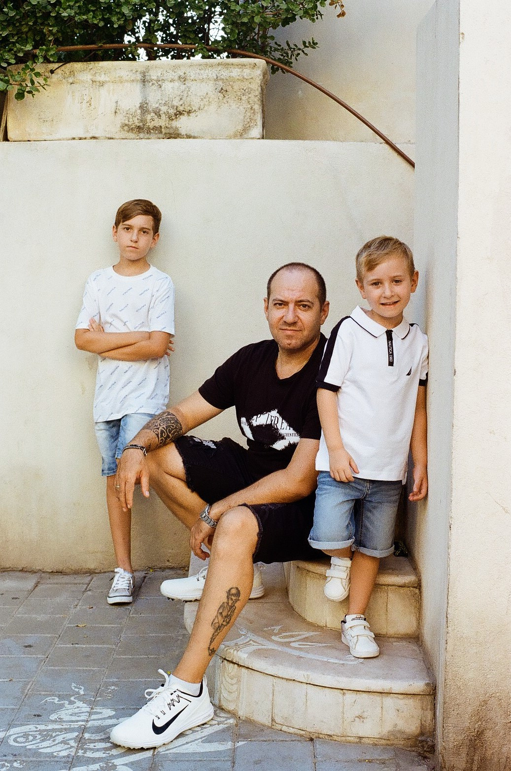 Анна с семьей. Film photographer