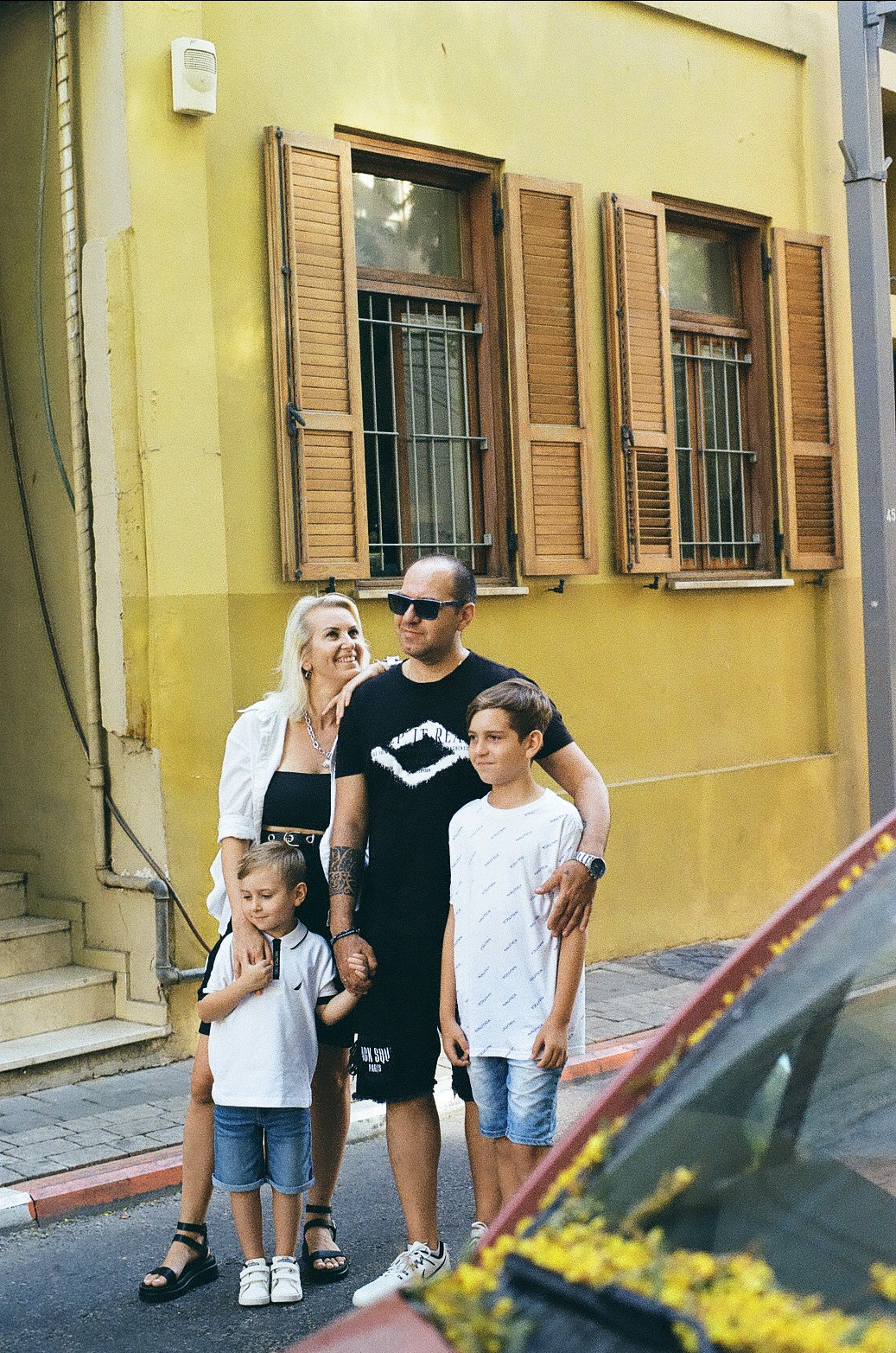 Анна с семьей. Film photographer