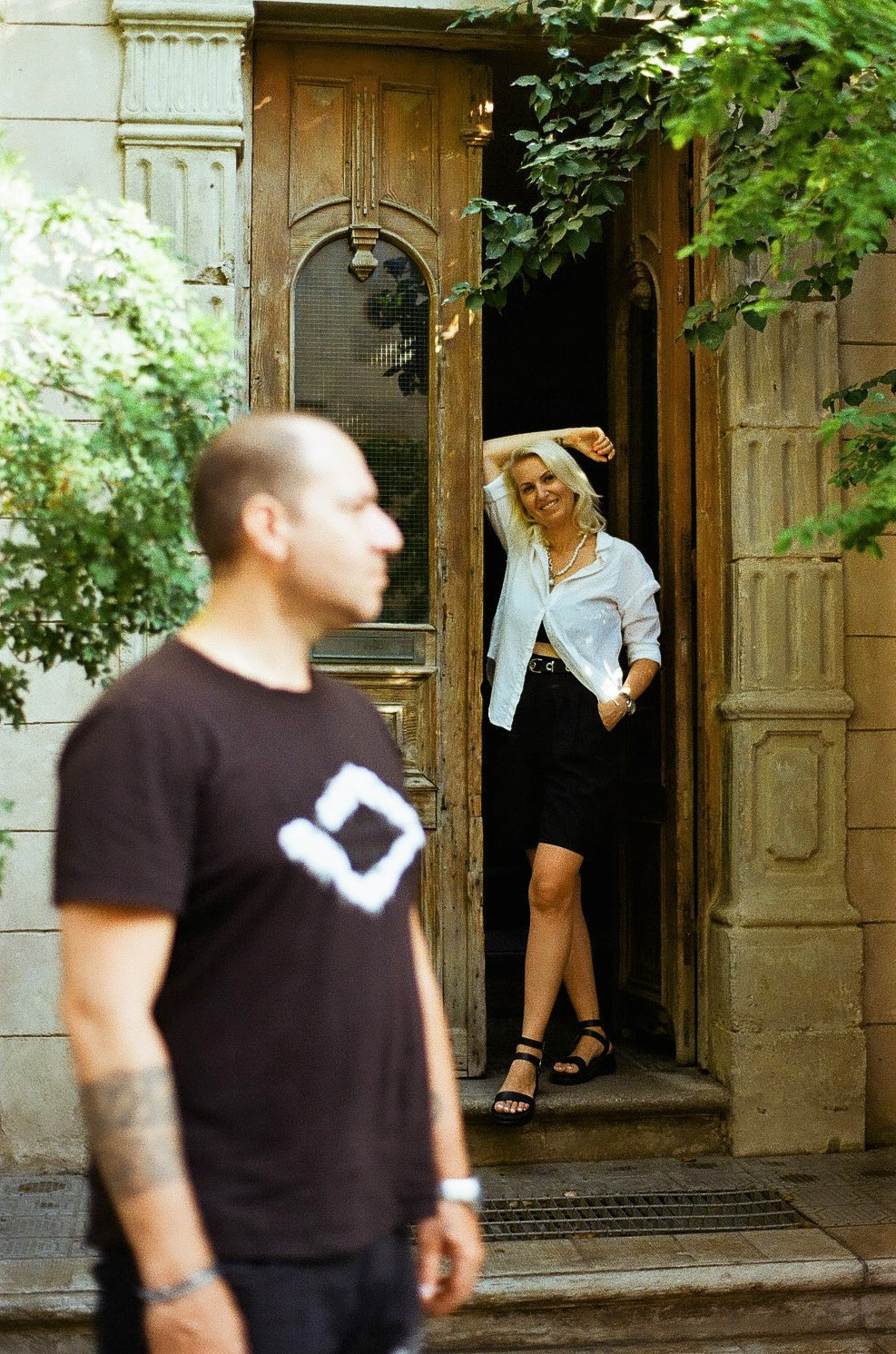 Анна с семьей. Film photographer