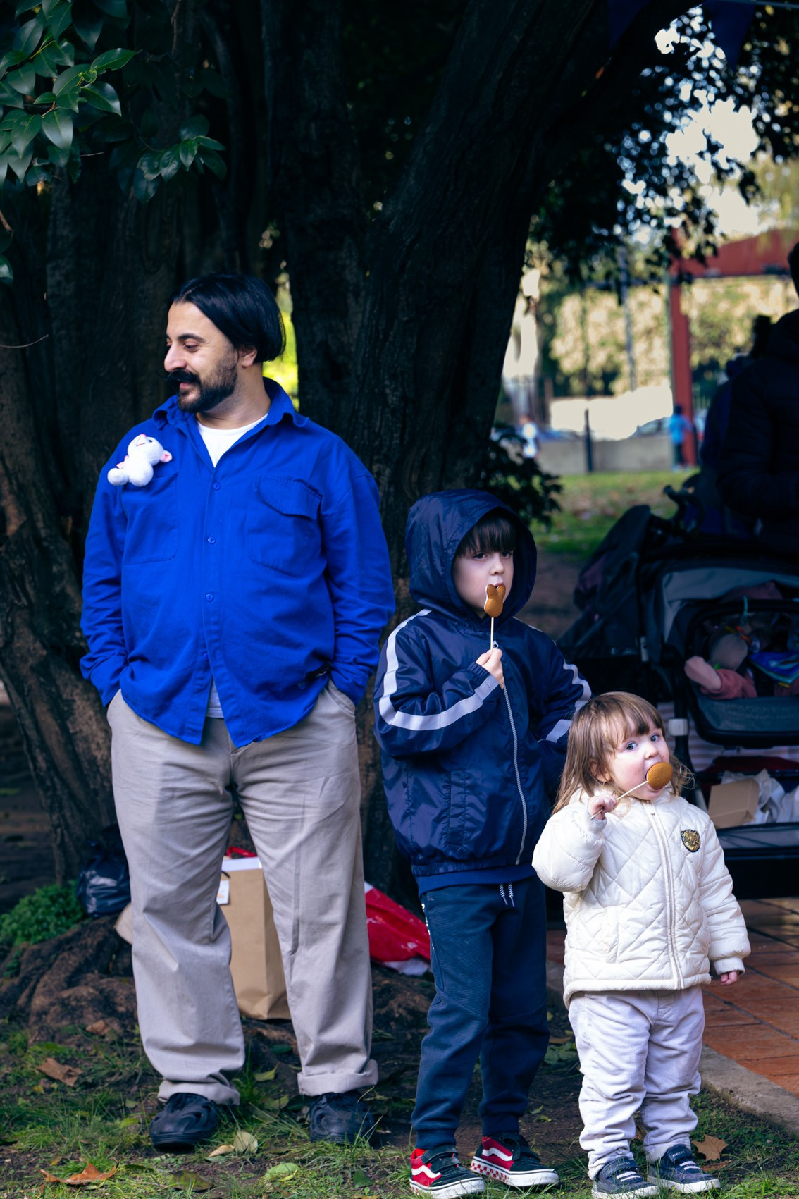 День отца. Фотограф в Буэнос-Айресе