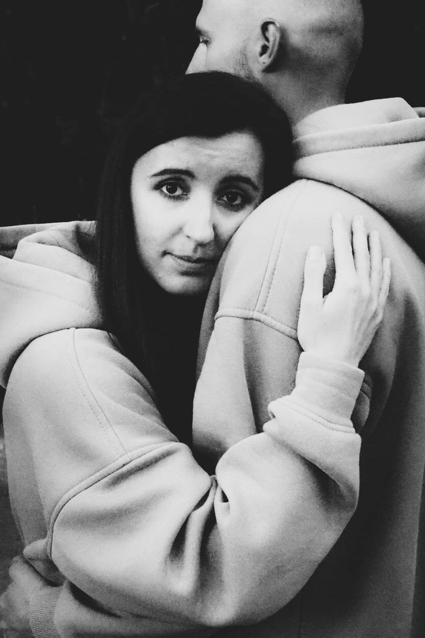 LoveStory Outdoor B&W. Портретный фотограф в Кракове Анна Бовтюк