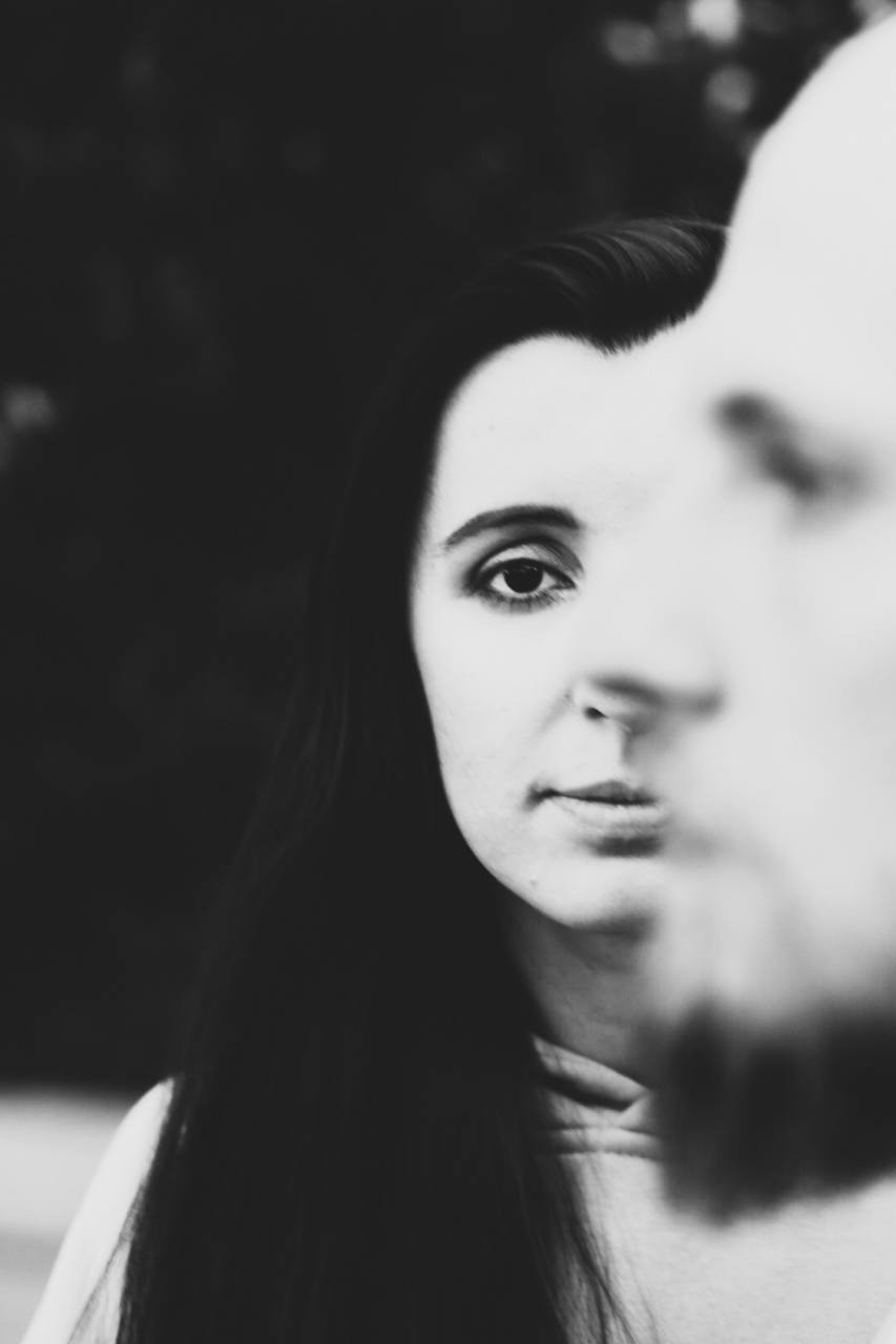 LoveStory Outdoor B&W. Портретный фотограф в Кракове Анна Бовтюк