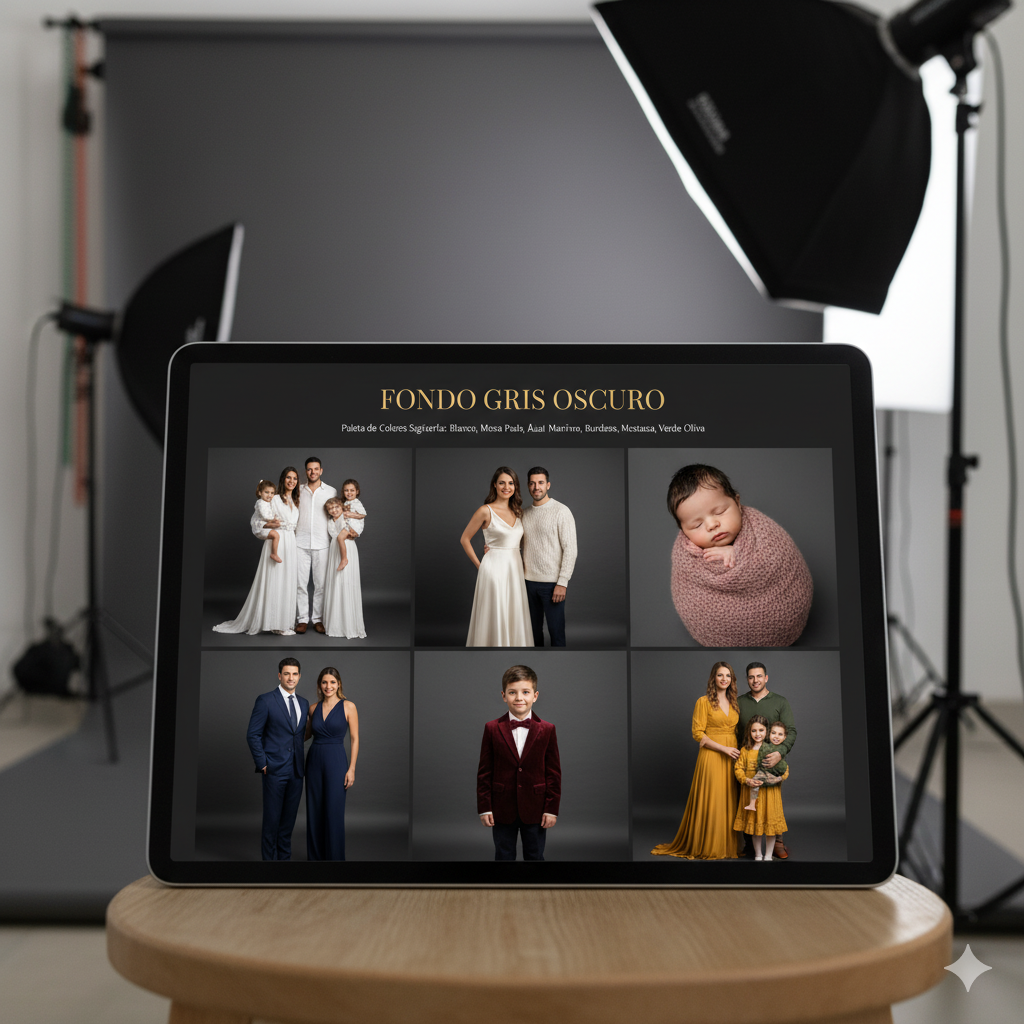 Colores y Vestuario para Sesión de Fotos en Estudio | Guía Rainbox Estudio. Rainbox Estudio de Fotografía