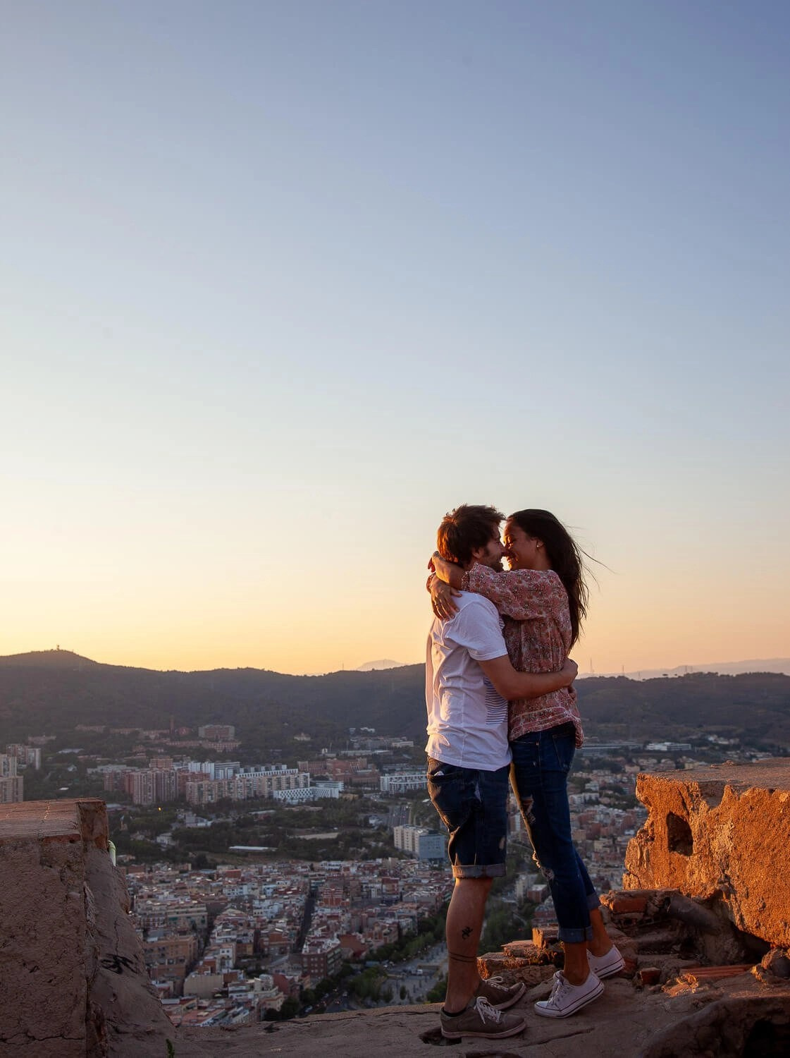 Sesión de Preboda en Barcelona| El Velo Blanco. El Velo Blanco I Fotógrafos de Bodas