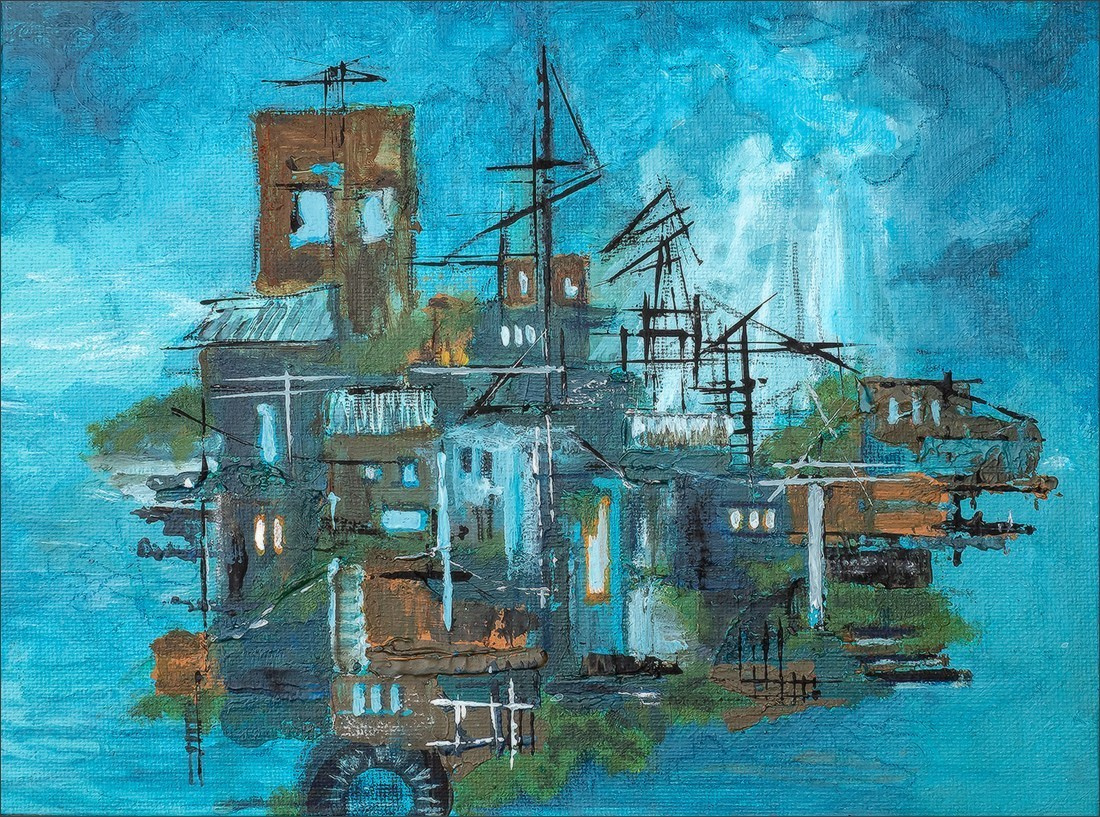 Angelina Sorokopud. Artist in Strasbourg