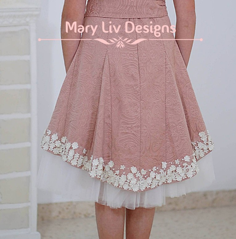 שמלה “Margaret ". מרי ליב, מעצבת שמלות בתפירה אישית