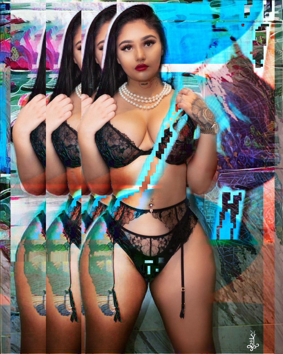 Mulan Vuitton Shot by J Alex & Glitch Art by Ke'Ondris 