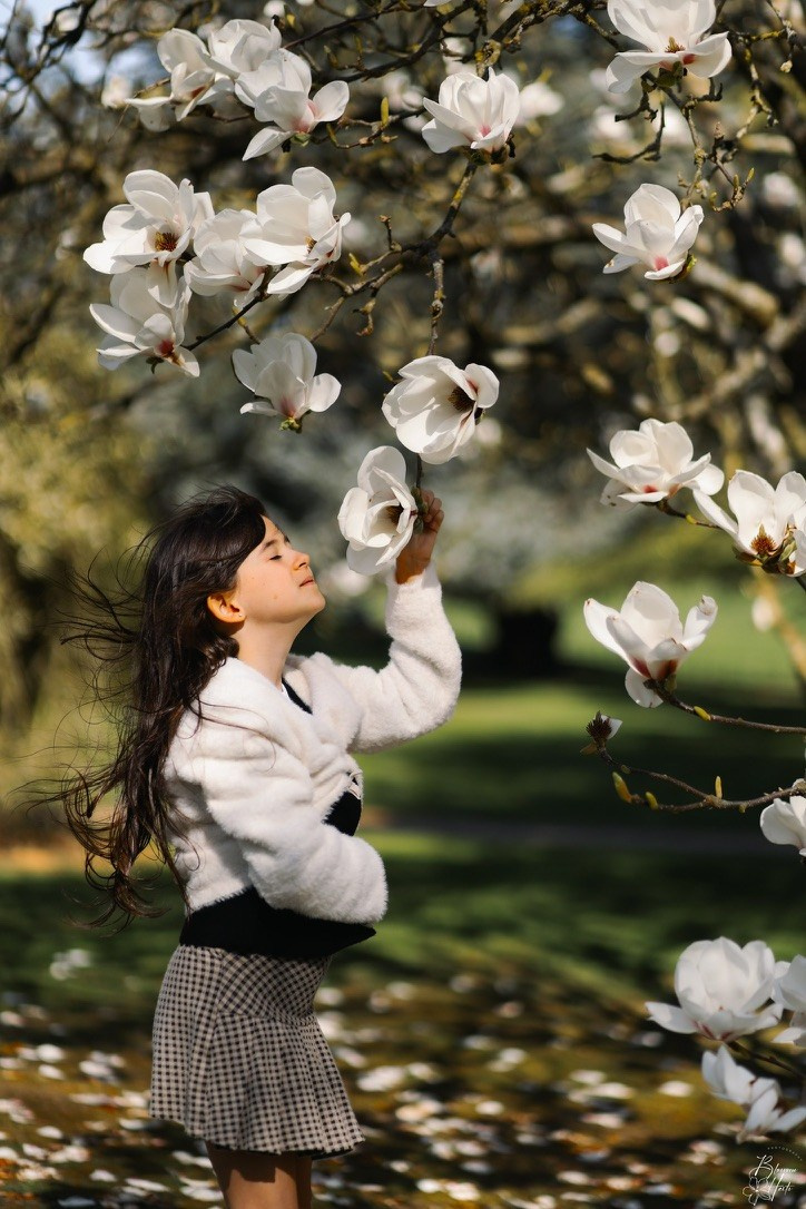 Magnolia. Family & children’s photographer in Herts & West London Iryna Blair