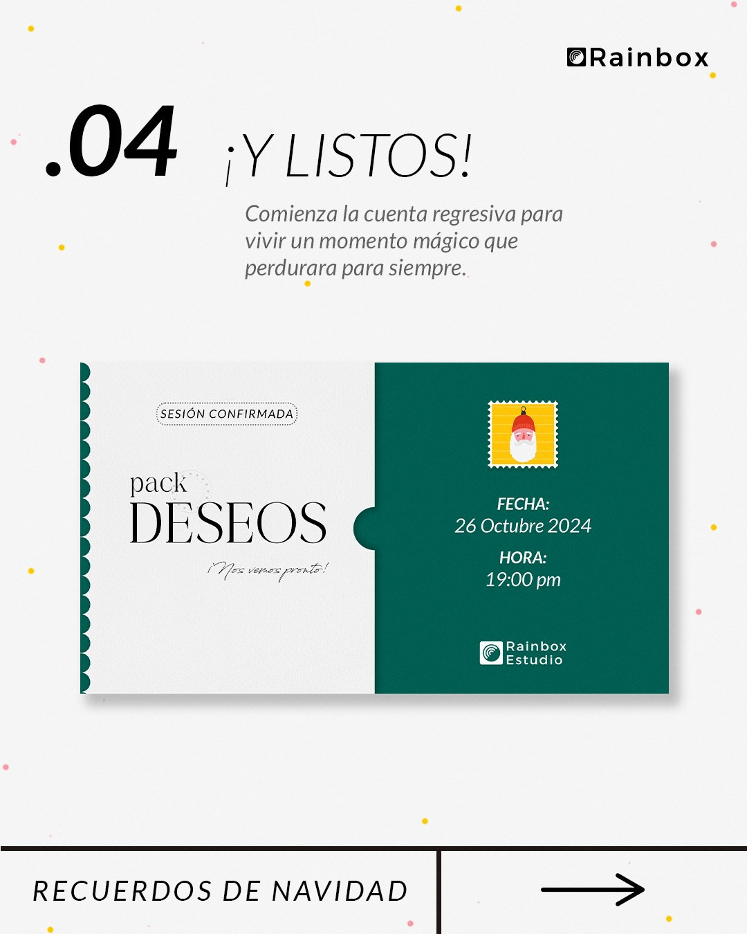 Campaña de Fotografía Navideña 2024 - Rainbox Madrid. Rainbox Estudio de Fotografía