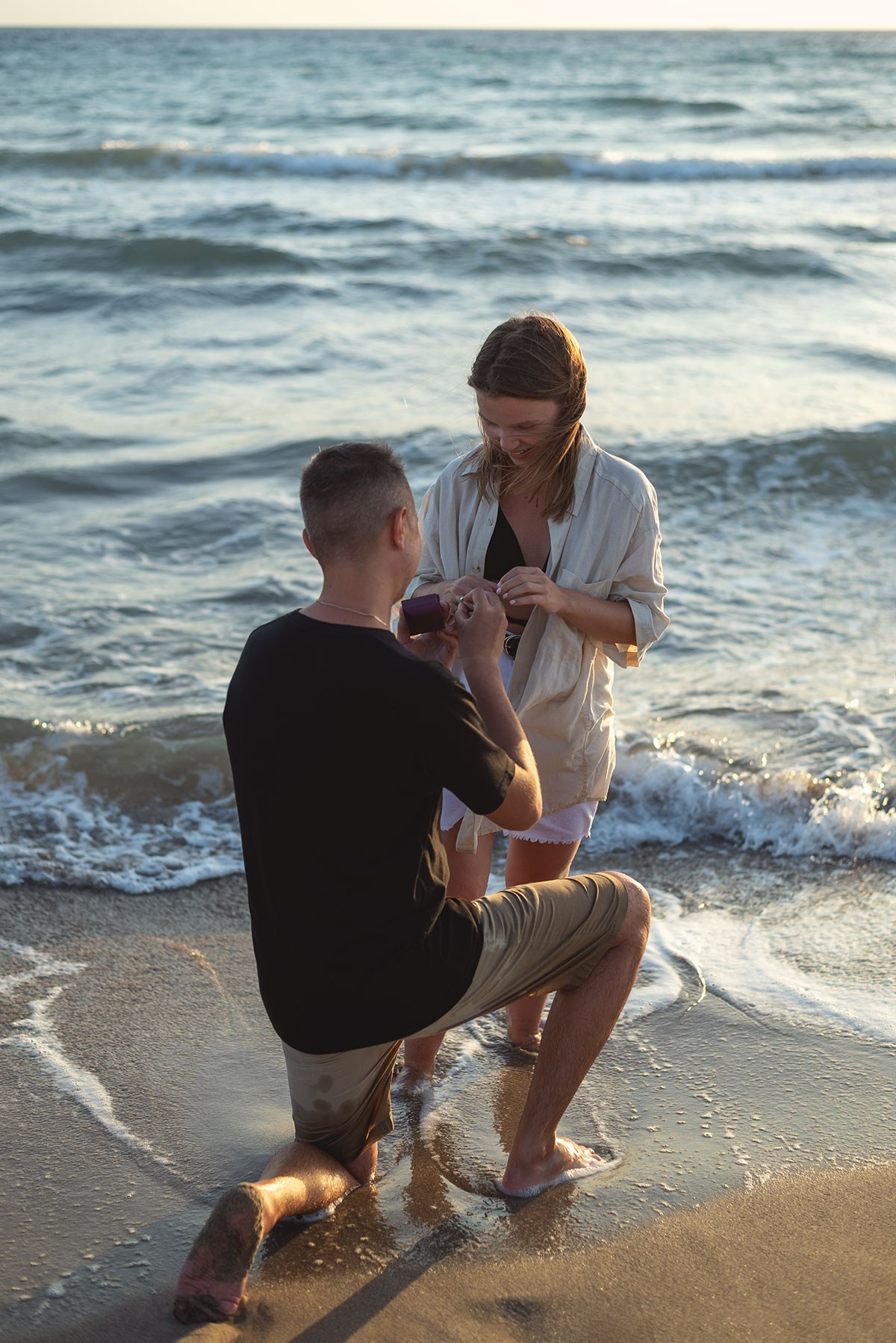 Съемка на море на закате. Фотограф Анталия, Кемер, Белек, Сиде Дарья Кая