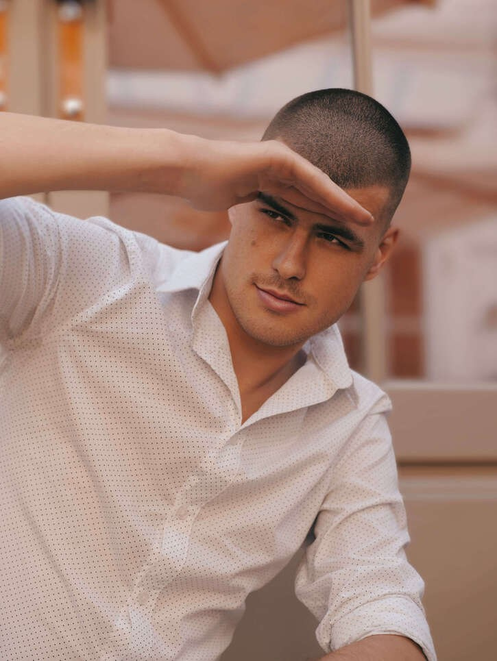 артистична портретна фотография на открито