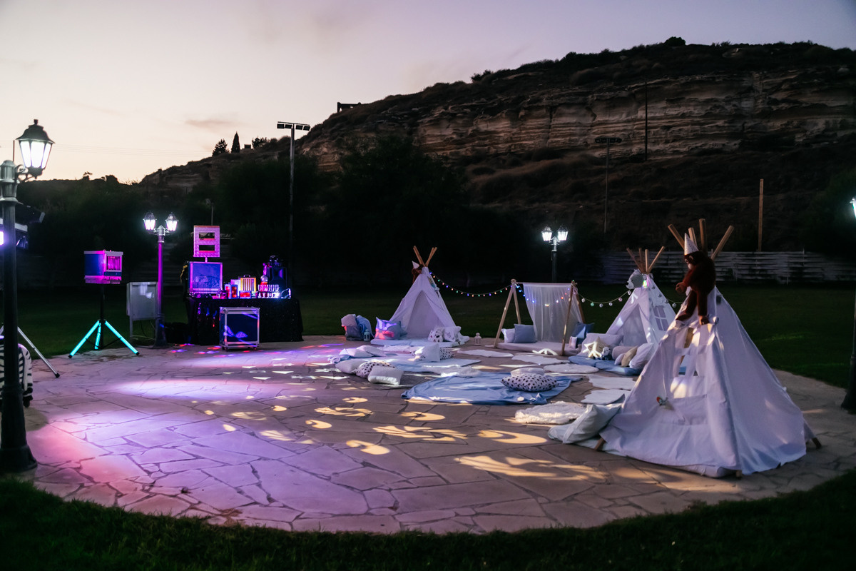 Christening photoshoot Kurion, Cyprus