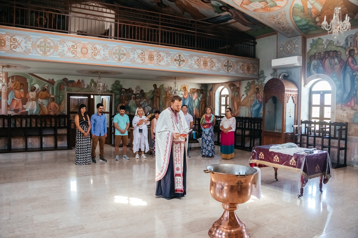 Christening photoshoot Limassol, Cyprus
