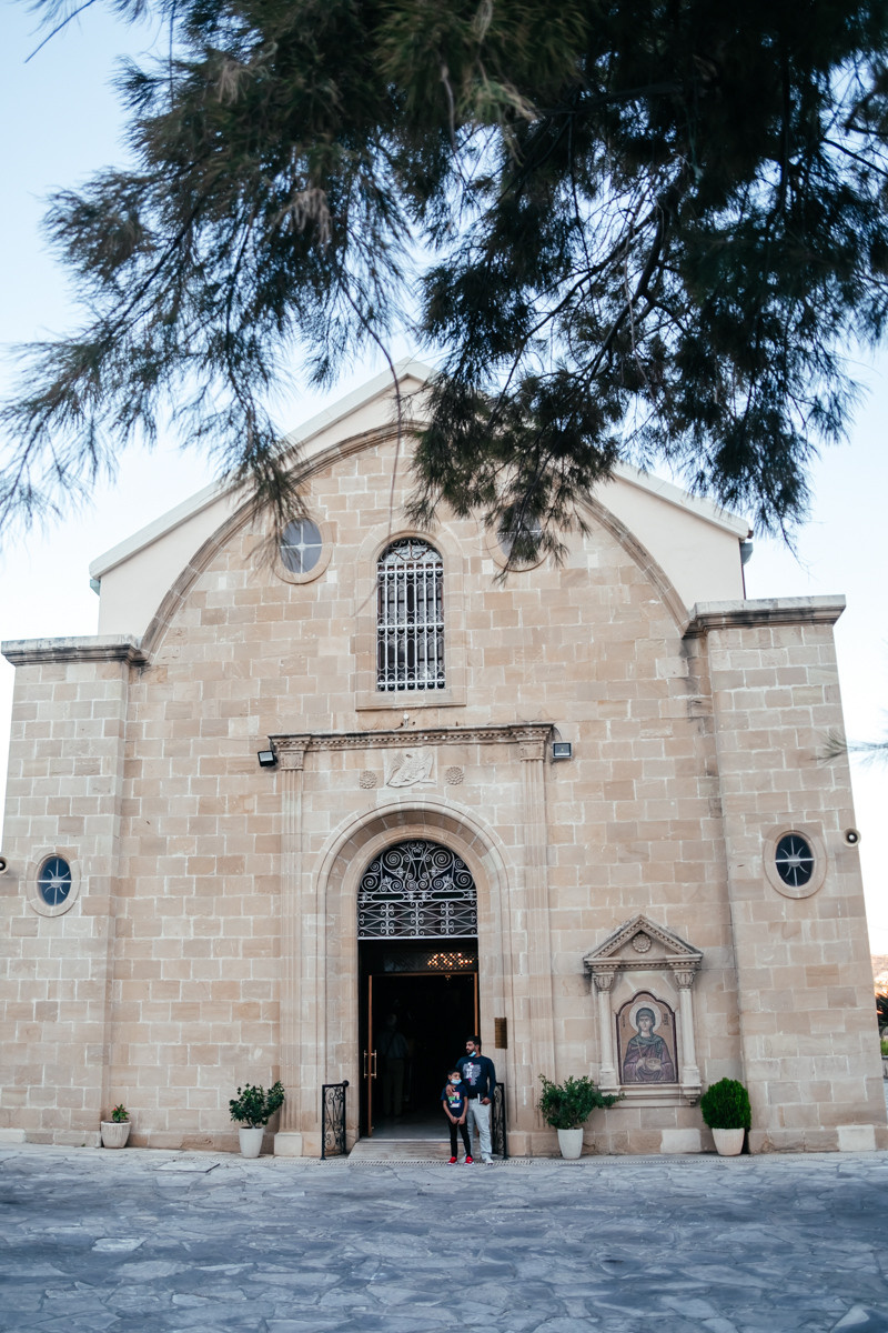 Baptism photoshoot Germasoya, Cyprus