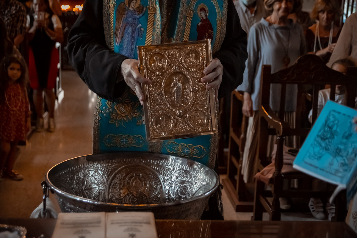 Baptism photoshoot Germasoya, Cyprus