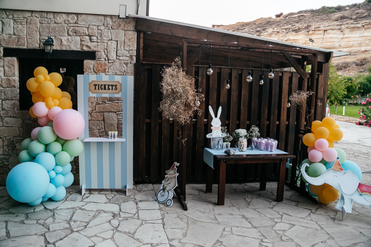 Christening photoshoot Kurion, Cyprus