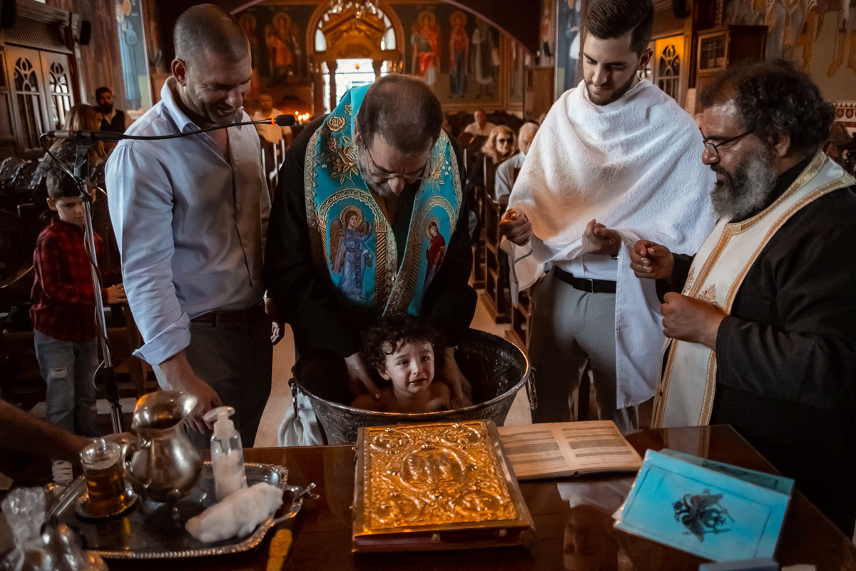 Christening photoshoot Germasoya, Cyprus