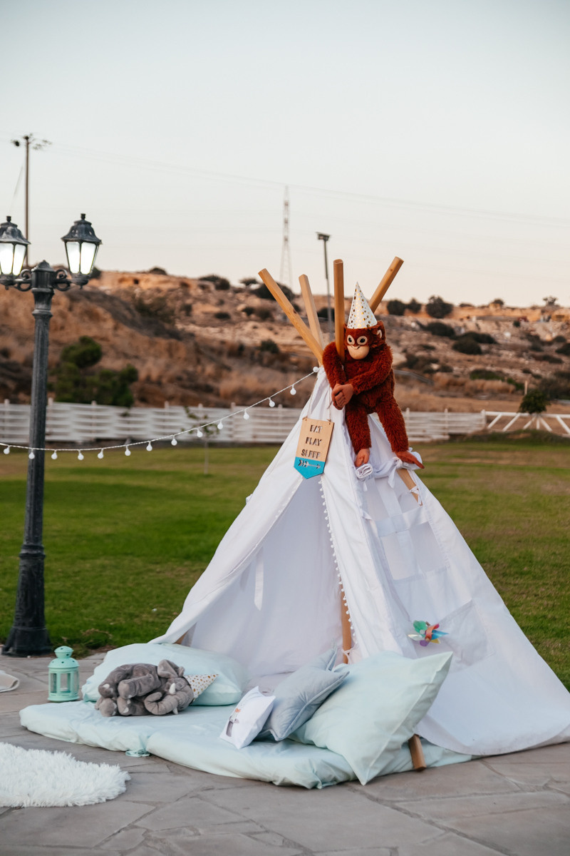 Christening photoshoot Kurion, Cyprus