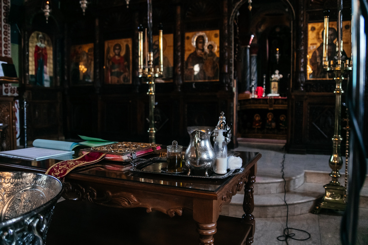 Christening photoshoot Germasoya, Cyprus