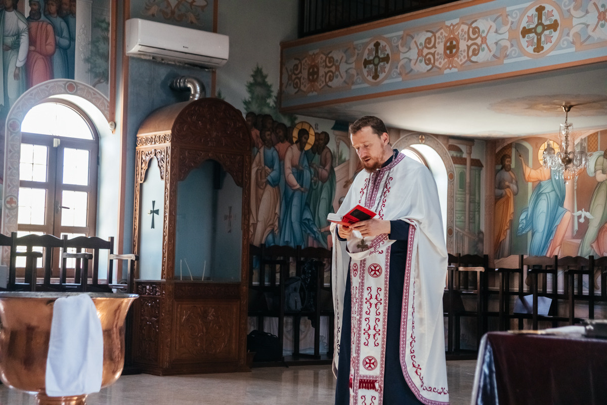 Christening photoshoot Limassol, Cyprus