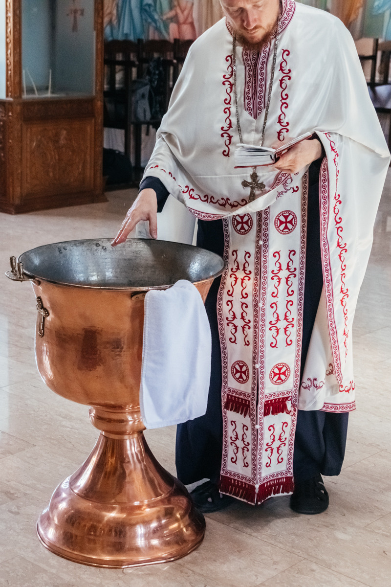 Christening photoshoot Limassol, Cyprus