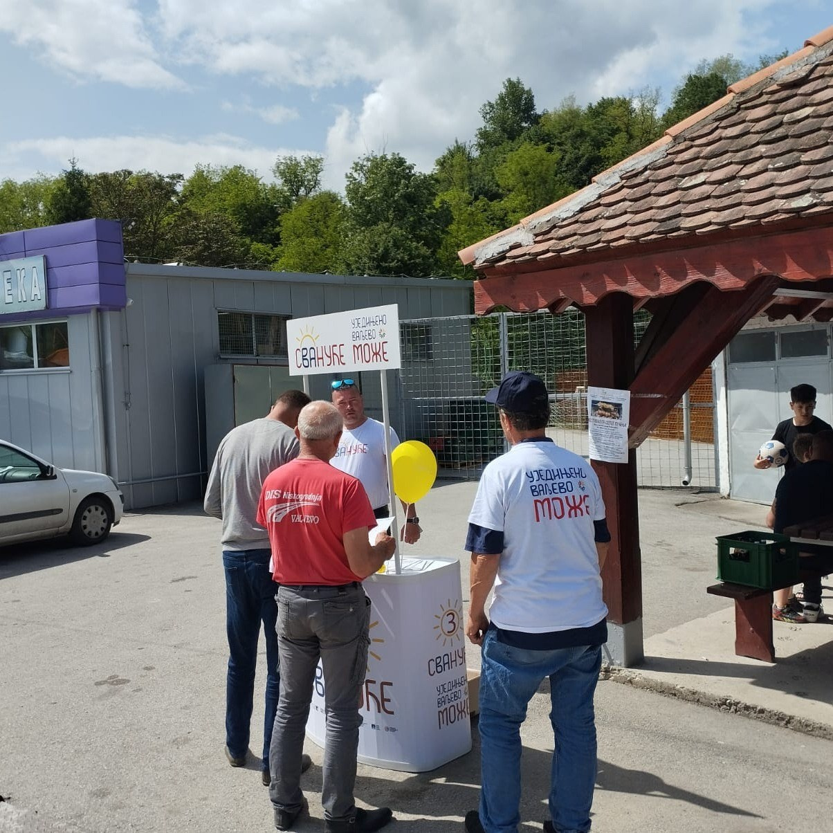 СВАнуће селу у походе — Ставе и Причевић. Уједињено Ваљево Може