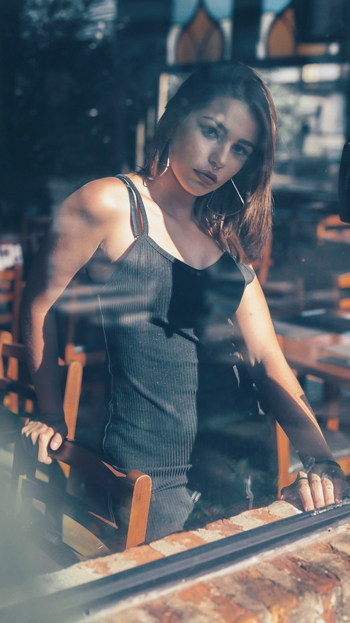 Amanda Thomaz. Weverton Destro fotógrafo de posicionamento de imagem em São Carlos