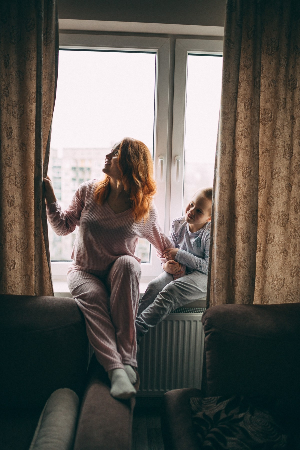 Домашняя съёмка мама с сыном. Fotogrāfs Rīgā — Katerina Gordik