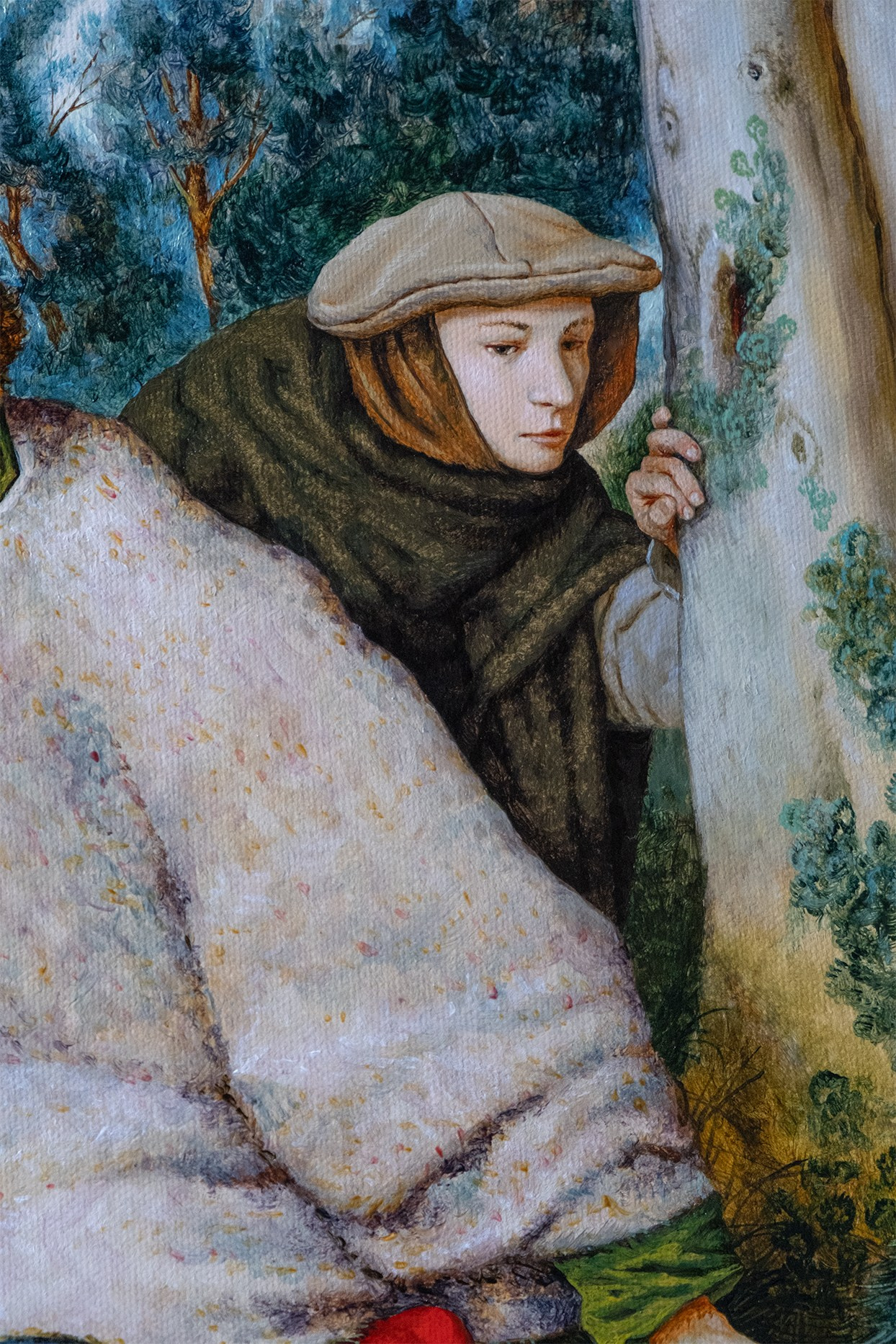 The girl in red socks. Paul Rog