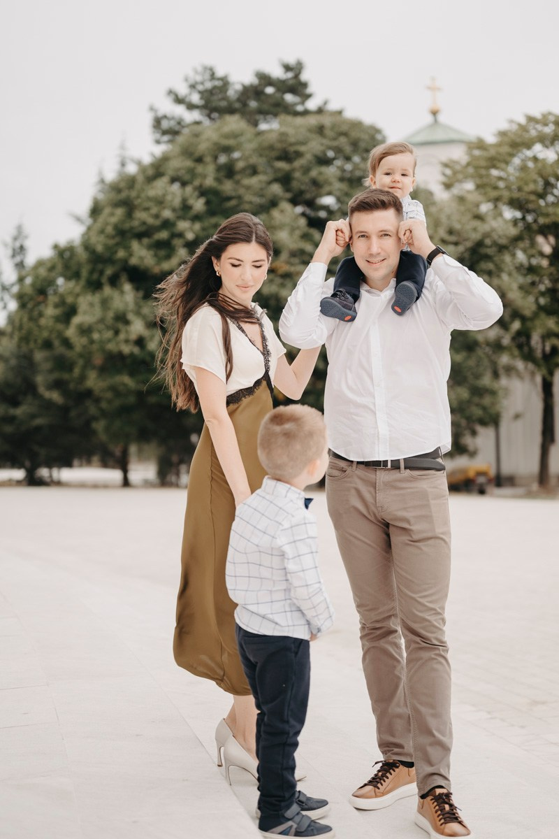 Filipovo krstenje / Hram svetog Save. Deciji i porodicni fotograf u Beogradu Oksana Skendzic