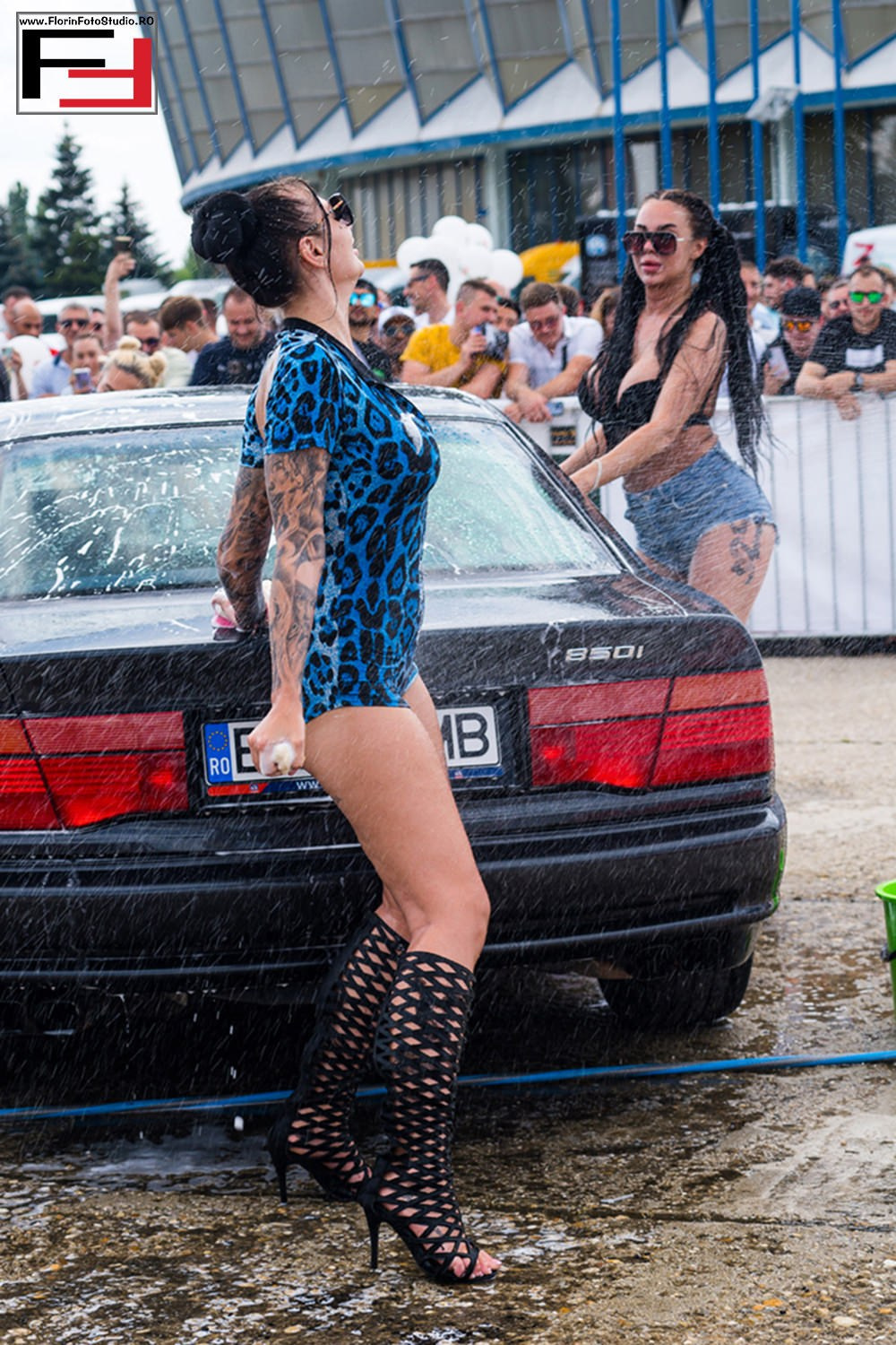 Car Wash @ Auto Total Business Show 2024. Studio foto Galati sexy — boudoir fotograf freelancer Florin Costache