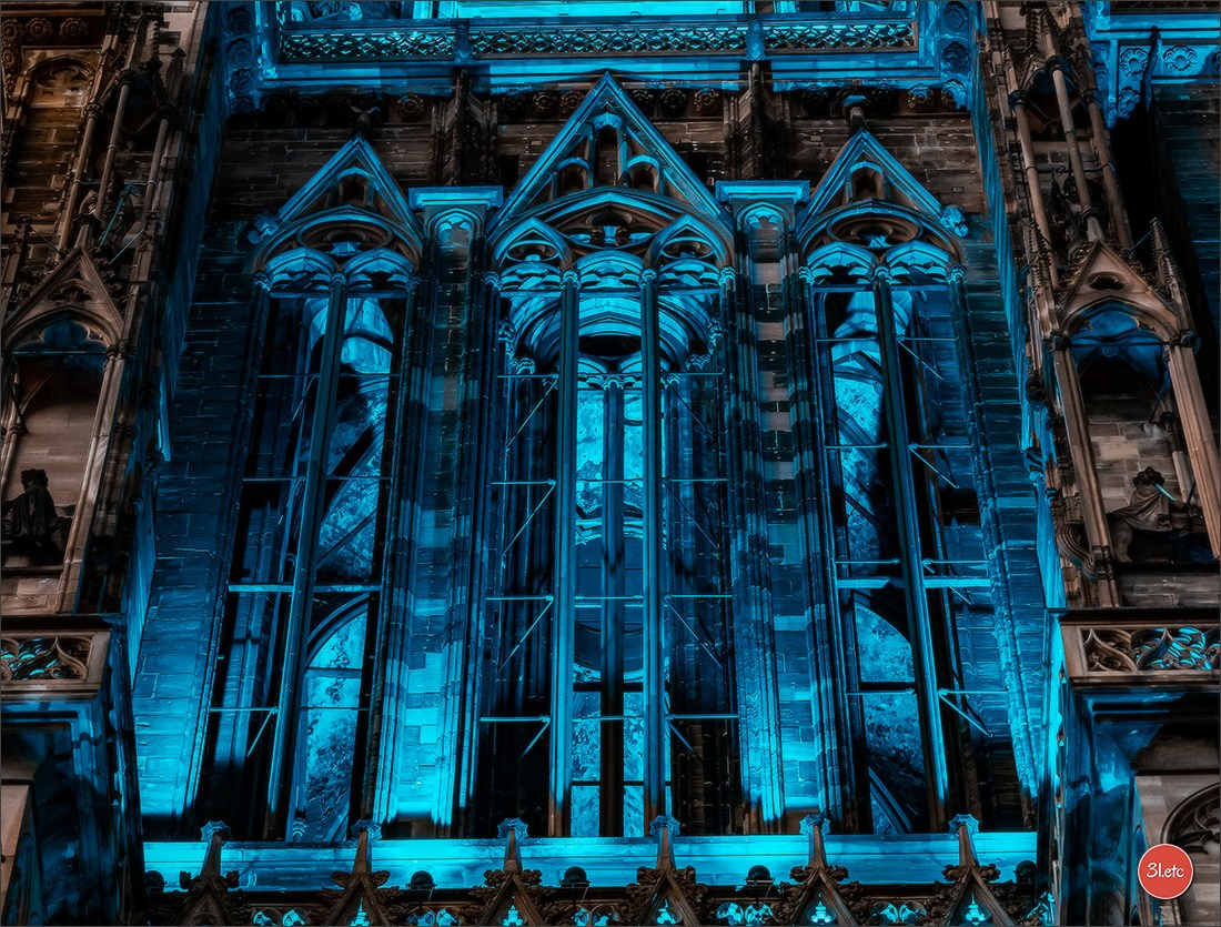 La mise en lumière de la Cathédrale de Strasbourg, du 5 juillet au 8 s. Photographe à Strasbourg | Portraits, Studio, Enfants, Événements
