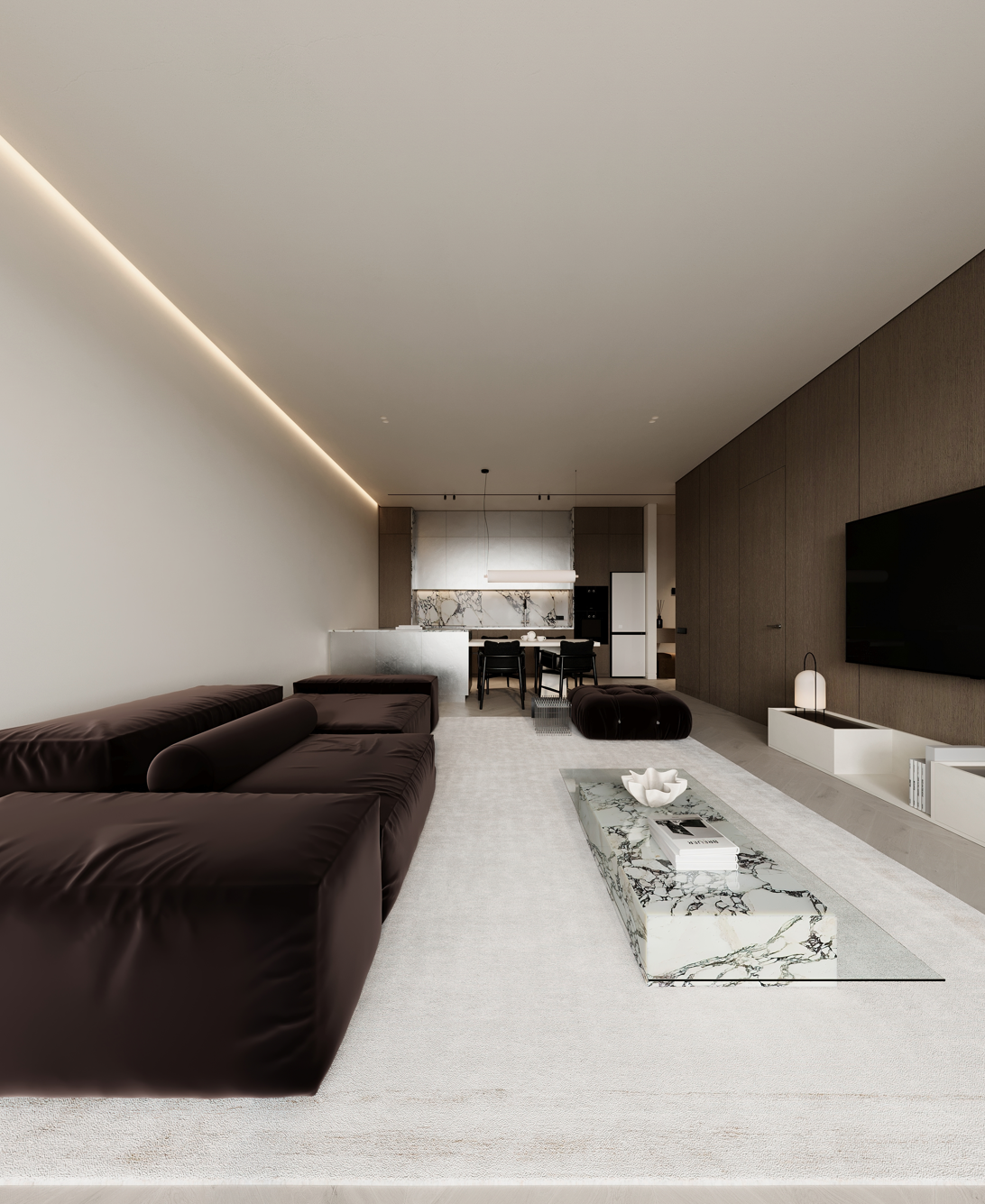 Vilnius 84 m2. Bliu.design — dizainas / interjeras / architektūra / 3D vizualizacijos